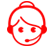 24/7 customer support service icon